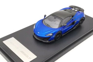 LCD-MODEL 1/64 }N[ 600LT 2018 u[LCD-MODEL 1:64 McLAREN 600LT 2018 BLUE