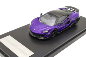 LCD-MODEL 1/64 }N[ 600LT 2018 p[vLCD-MODEL 1:64 McLAREN 600LT 2018 PURPLE