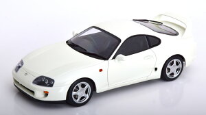LCD Models 1/18 g^ X[v A80 teBO vbgtH[t 1993-2002 zCg JLCD MODELS 1:18 Toyota Supra A80 with lifting platform 1993-2002 white