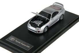 LCD Models 1/64 トヨタ スープラ A80 シルバー 開閉 LCD Models 1:64 Toyota Supra A80 Silver