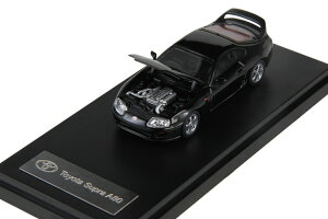 LCD Models 1/64 g^ X[v A80 ubN J LCD Models 1:64 Toyota Supra A80 Black