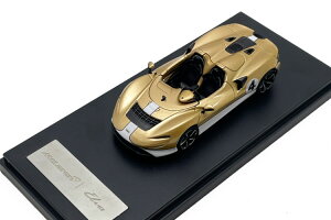 LCD Models 1/64 }N[ ELVA VpzCgLCD MODELS 1:64 McLaren ELVA Champagne white
