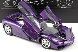 LCDf 1/18 }N[ F1 [hJ[ 1995 p[v^bN JLCD MODELS 1:18 McLaren F1 Road Car 1995 purple metallic