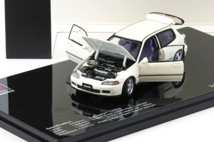 LCDfY 1/43 z_ VrbN SiR 2 EG6 VTEC 1993 zCg JLCD Models 1:43 Honda Civic SiR II EG6 VTEC 1993 white