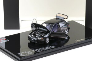LCDモデルズ 1/43 ホンダ シビック SiR 2 EG6 VTEC 1993 ブラック 開閉LCD Models 1:43 Honda Civic SiR II EG6 VTEC 1993 black