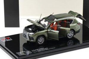LCDfY 1/43 NTX LX600 SUV 2024 mO[^bN JLCD Models 1:43 Lexus LX600 SUV 2024 Nori green metallic