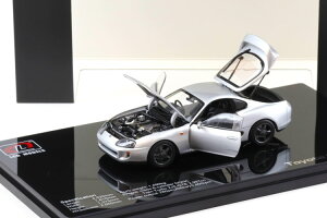 LCD���f���Y 1/43 �g���^ �X�[�v�� A80 �N�[�y �E�n���h�� �V���o�[���^���b�N �J��LCD Models 1:43 Toyota Supra A80 Coupe RHD silver metallic