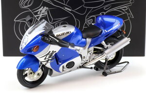 LCD���f���Y 1/12 �X�Y�L GSX1300R �u���[ �V���o�[LCD Models 1:12 Suzuki GSX 1300R blue silver