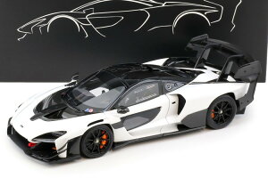 LCD���f���Y 1/18 �}�N���[���� �Z�i GTR 2021 �z���C�g �u���b�N �J��LCD Models 1:18 McLaren Senna GTR 2021 white black