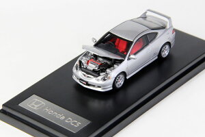 LCD���f�� 1/64 �z���_ �C���e�O�� �^�C�vR DC5 �V���o�[LCD MODELS 1:64 Honda Integra Type R DC5 Silver