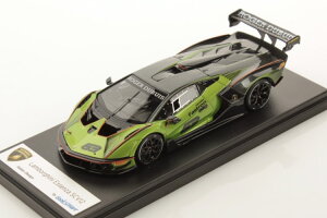 ���b�N�X�}�[�g 1/43 �����{���M�[�j �G�b�Z���c�@ SCV12 #63 2020 �O���[�� ���^���b�N �J�[�{��LOOKSMART 1:43 LAMBORGHINI ESSENZA SCV12 N 63 2020 GREEN MET CARBON