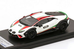 ���b�N�X�}�[�g 1/43 �����{���M�[�j �E���J�� �X�e���[�g #63 �C�^���A�� ���o���[ �h�[�n ���E���W �J�^�[�� �z���C�g/���b�h/�O���[��Looksmart 1:43 Lamborghini Huracan Sterrato N63 Italian Livery Doha Lounge