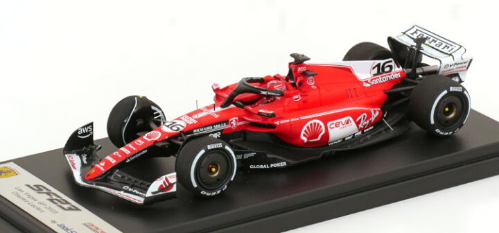 楽天市場】ルックスマート 1/43 フェラーリ SF-23 #16 ラスベガス 