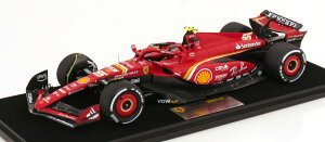 ���b�N�X�}�[�g 1/18 �t�F���[�� SF-24 #55 �o�[���[���O�����v�� 2024 �T�C���c Looksmart 1:18 Ferrari SF-24 #55 GP Bahrain 2024 Sainz with ShowCase