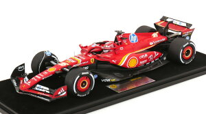 ���b�N�X�}�[�g 1/18 �t�F���[�� SF-24 �D�� ���i�R�O�����v�� 2024 ���N���[��Looksmart 1:18 Ferrari SF-24 Winner GP Monaco 2024 Leclerc with ShowCase