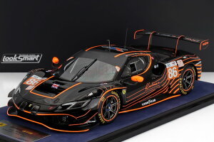 bNX}[g 1/18 tF[ 296 GT3 3.0L ^[{ V6 `[ GR[VO #86 E}24 2024 bJh y/_jG Z/}CP EFCCg V[P[XtLooksmart 1:18 FERRARI 296 GT3