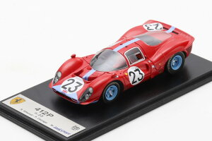 ���b�N�X�}�[�g 1/43 �t�F���[�� 412P �x�����l�b�^ #23 ���E�}��24���� 1967 ���`���[�h �A�g�E�b�h/�s�A�[�Y �J���b�WLooksmart 1:43 Ferrari 412P Berlinetta N23 24h LeMans 1967 Richard Attwood/Piers Courage