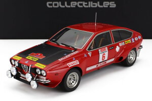 LSRNeBu 1/18 At@I AtFb^ GT Gr.2 iCgo[W #6 D [ CY fo 1975 A.oXgG / E.WLS COLLECTIBLES 1:18 ALFA ROMEO ALFETTA GT GR.2 night ver N6 WINNER RALLY 