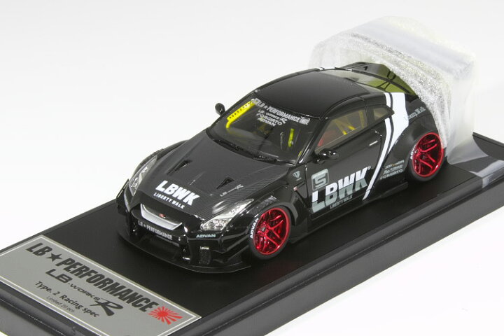楽天市場】Make up EIDOLON 1/43 LB☆WORKS R R35 GT-R リバティ 