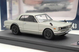 MARK43 1/43 Y GT-R XJCC 2000 KPGC10 Vo[MARK43 1:43 Nissan GT-R Skyline 2000 KPGC10 Silver