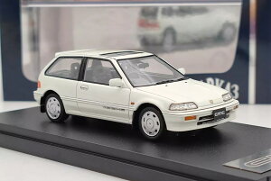 }[N43 1/43 z_ VrbN Si EF3 DOHC with  CF-48 zC[ zCgMARK43 1:43 Honda CIVIC Si EF3 DOHC with MUGEN CF-48 Wheel White