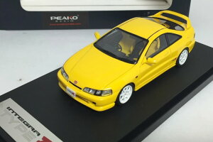 MARK43 1/43 z_ CeO ^CvR 1995 DC2 TCgCG[MARK43 1:43 Honda Integra Type-R 1995 DC2 Sunlight Yellow