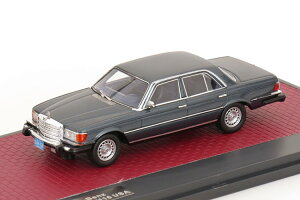 �}�g���b�N�X 1/43 �����Z�f�X 300 SD W116 US�o�[�W���� 1978 �_�[�N�u���[���^���b�N 100�����Matrix 1:43 Mercedes 300 SD W116 US-Version 1978 darkblue metallic Limited 100 pcs