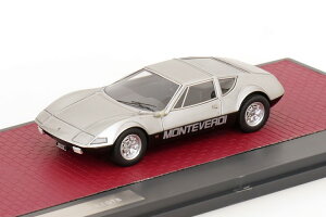 �}�g���b�N�X 1/43 �����e�x���f�B H.A.I GTS 1973 �V���o�[ 100�����Matrix 1:43 Monteverdi H.A.I GTS 1973 silver Limited 100 pcs