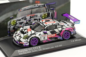 �~�j�`�����v�X 1/43 �|���V�F 911 GT3 R #8 VLN2 �j�����u���N�����N 2019 �A�C�A���t�H�[�X 300����� Minichamps 1:43 Porsche 911 GT3 R #8 VLN2 N?rburgring 2019 Iron Force Limited Edition 300 pcs.