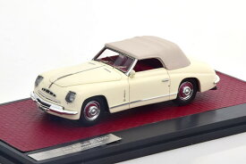 マトリックス 1/43 アルファロメオ 6C 2500 ギア コンバーチブル ソフトトップ 1947 クリーム 408台限定 Matrix 1:43 Alfa Romeo 6C 2500 Ghia Convertible Softtop 1947 creme Limited Edition 408 pcs