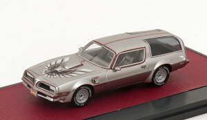 �}�g���b�N�X 1/43 �|���e�B�A�b�N �t�@�C�A�[�o�[�h �g�����U�� �^�C�vK �J���o�b�N �v���g�^�C�v 1978 �V���o�[ 408�����MATRIX 1:43 PONTIAC Firebird Trans Am Type K Kammback Prototyp 1978 silver Limited Edition 40