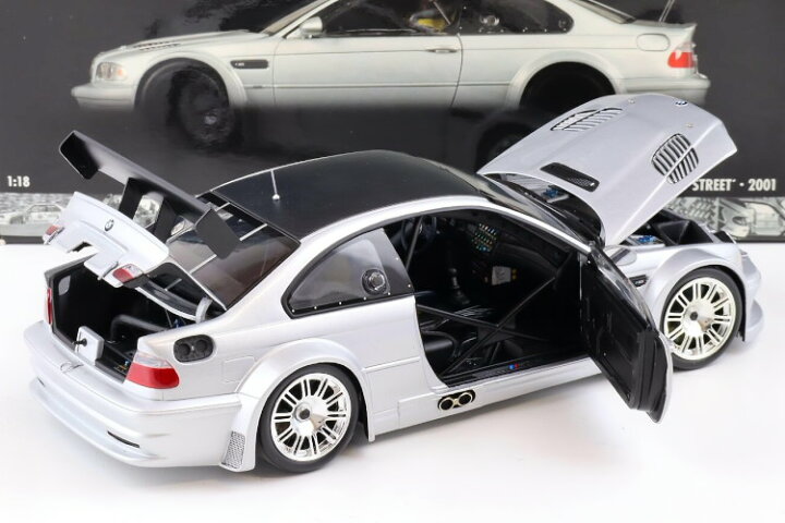楽天市場】ミニチャンプス 1/18 BMW M3 GTR E46 ストリート 2001 