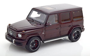 ~j`vX 1/18 ZfX AMG G63 2018 _[Nbh ^bN 300 Minichamps 1:18 Mercedes AMG G63 2018 darkred metallic Limited Edition 300 pcs.
