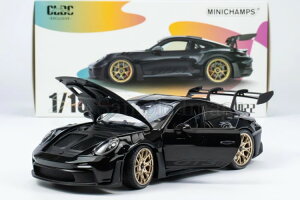 ~j`vX 1/18 |VF 911 (992) GT3 RS - 2022 ubN/ubNzC[ JMinichamps 1:18 PORSCHE 911 (992) GT3 RS - 2022 BLACK With BLACK WHEELS