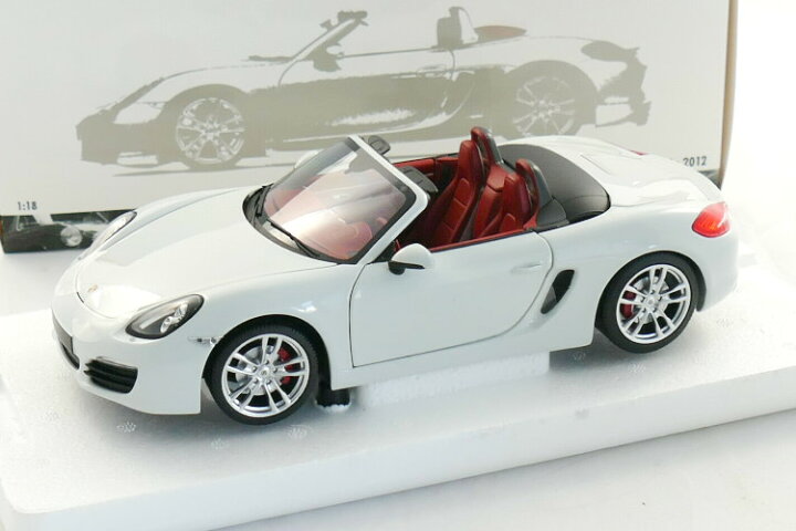 楽天市場】ミニチャンプス 1/18 ポルシェ 981 ボクスター 2012-2013 