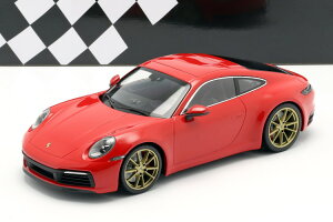 ~j`vX 1/18 |VF 911 992 J 4S 2019 bh 304 Porsche Carrera guards red