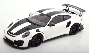 ~j`vX 1/18 |VF 911 991/2 GT2 RS @CTbn pbP[W ubN }OlVE  2018 zCg 150 Minichamps 1:18 Porsche 911 (991/2) GT2 RS Weissach Package with black Magnesium rims 2018 whi