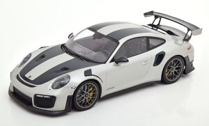 ~j`vX 1/18 |VF 911 991/2 GT2 RS @CUbn pbP[W Vo[ }OlVE  2018 Vo[ 111Minichamps 1:18 Porsche 911 (991/2) GT2 RS Weissach Package with silver Magnesium rims 2018 sil