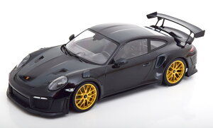 ~j`vX 1/18 |VF 911 991/2 GT2 RS @CTbn pbP[W S[h 2018 ubN 111 Minichamps 1:18 Porsche 911 (991/2) GT2 RS Weissach Package with gold rims 2018 black Limited Edition 111 pcs