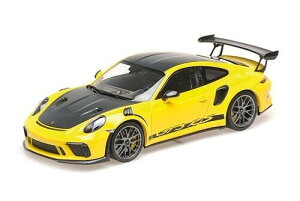 ~j`vX 1:18 |VF 911 991 2 GT3 RS @CTbn pbP[W 2019 [VOCG[ v`i 330Minichamps 1:18 Porsche 911 (991 II) GT3 RS Weissach Package 2019 racing yellow / Platinum rims Limi