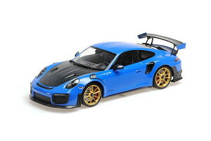 ~j`vX 1/18 |VF 911 991-2 GT2 RS N[y 2018 S[f zC[t u[ ubN 300MINICHAMPS 1:18 PORSCHE 911 991-2 GT2 RS COUPE 2018 WITH GOLDEN WHEELS BLUE BLACK LIMITED 300 ITEMS