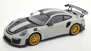 ~j`vX 1/18 |VF 911 991/2 GT2 RS `[N @CUbnpbP[W S[f }OlVE 2018 O[ 300Minichamps 1:18 Porsche 911 (991/2) GT2 RS Chalk Weissach Package with goldenen Magn