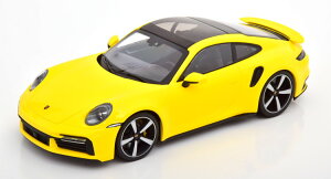 ~j`vX 1/18 |VF 911 992 ^[{ S 2020 CG[ 302 Minichamps 1:18 Porsche 911 992 Turbo S 2020 yellow Limited Edition 302 pcs.