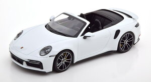 ~j`vX 1/18 |VF 911 992 ^[{ S 2020 zCg ^bN 302 Minichamps 1:18 Porsche 911 992 Turbo S 2020 white metallic Limited Edition 302 pcs.