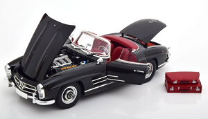 ~j`vX 1/18 ZfX 300 SL W198 [hX^[ 1958 ubNMinichamps 1:18 Mercedes 300 SL W198 Roadster 1958 black