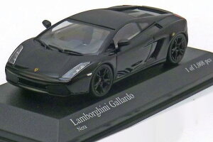 ~j`vX 1/43 {M[j Kh 2006 ubN 1008Minichamps 1:43 Lamborghini Gallardo 2006 black flatblack Limited Edition 1008 pcs