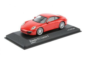 �~�j�`�����v�X 1/43 �|���V�F 911 �J���� S 991 2012 �K�[�h ���b�hMinichamps 1:43 PORSCHE 911 CARRERA S (991) 2012 GUARDS (INDISCH) RED