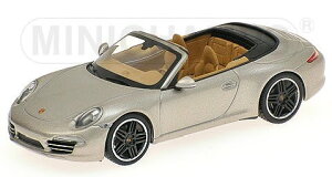 ~j`vX 1/43 |VF 911 991 J S JuI 991 2012 v`i Vo[Minichamps 1:43 PORSCHE 911 (991) CARRERA S CABRIOLET (991) 2012 PLATINA SILVER