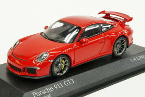 ~j`vX 1/43 |VF 911 991 GT3 2012 K[h bhMinichamps 1:43 PORSCHE 911 (991) GT3 2012 GUARDS (INDISCH) RED