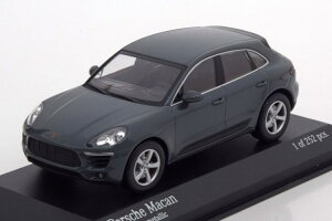 ~j`vX 1/43 |VF }J 2013 ^bNO[ 252Minichamps 1:43 Porsche Macan 2013 greymetallic Limited Edition 252 pcs